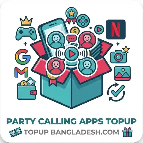 Party Calling Apps Topup