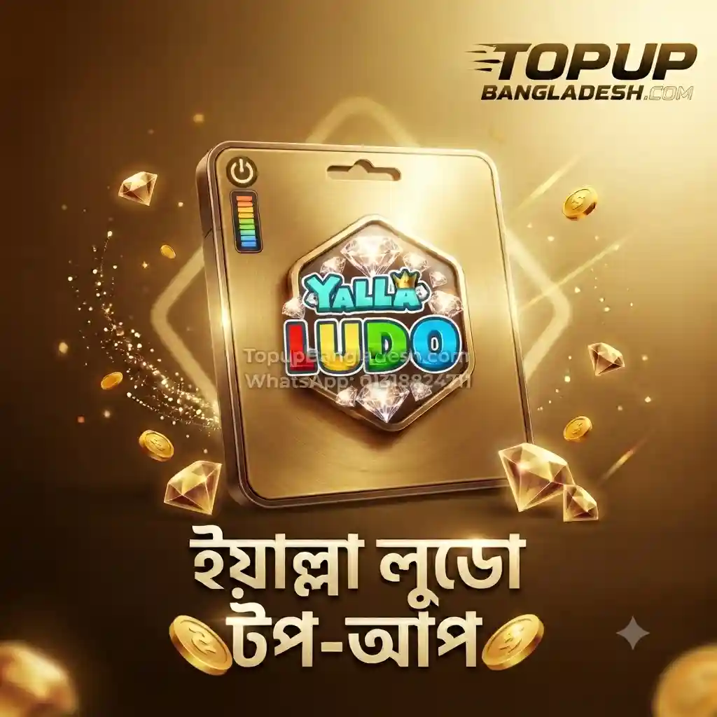 Yalla Ludo Gold and Diamond TopUp Bangladesh Instant Delivery